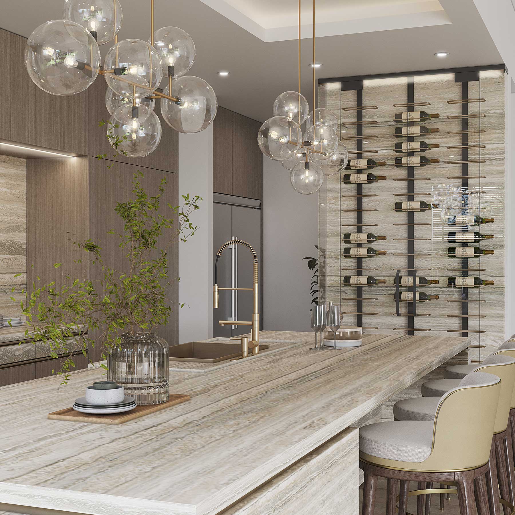 MODERN KITCHEN- AVI Design Studio