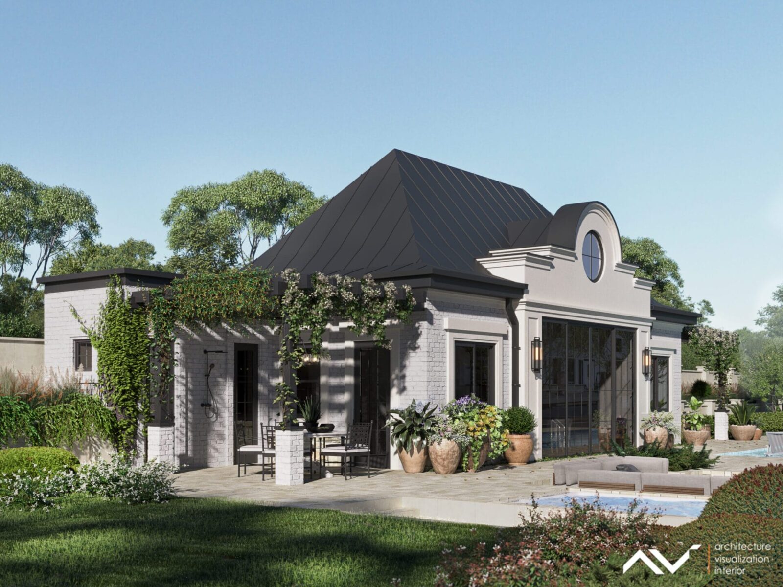 POOL HOUSE- AVI Design Studio