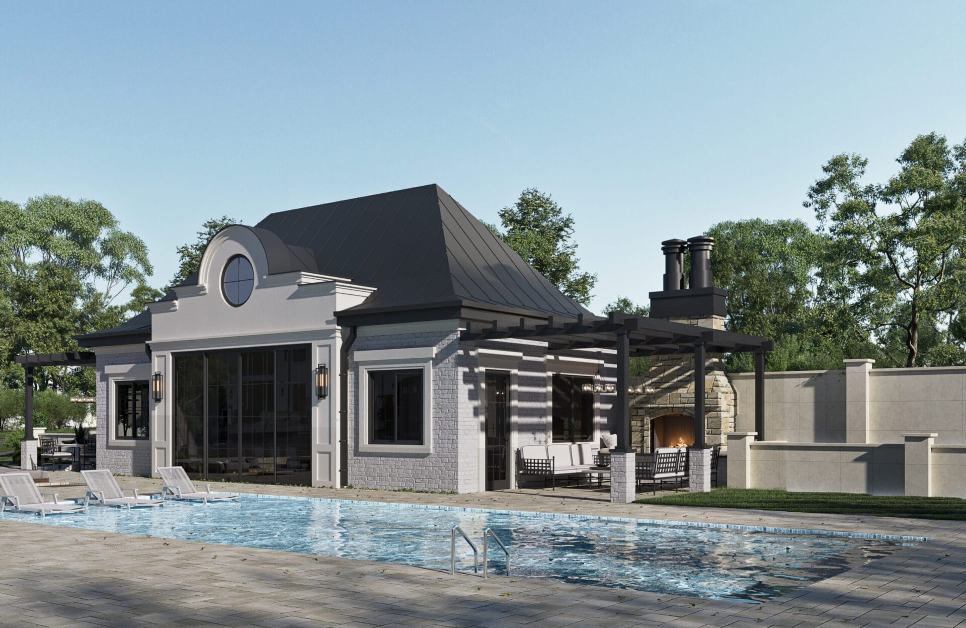 POOL HOUSE- AVI Design Studio